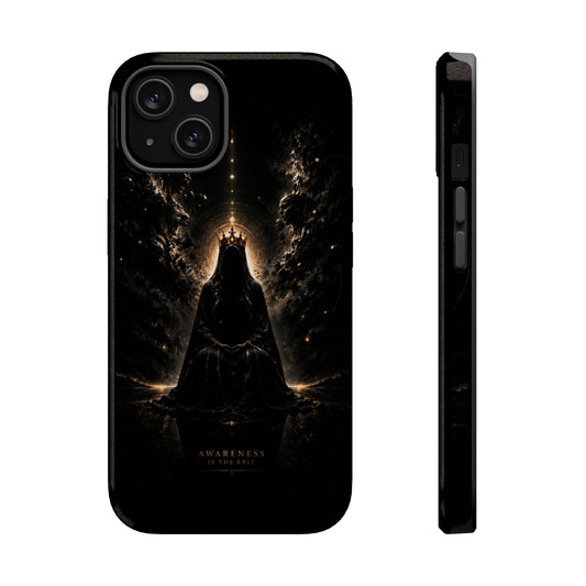 Phone Case — 'Awareness Is The Exit' Dark Mystic Magnetic Impact-Resistant Case