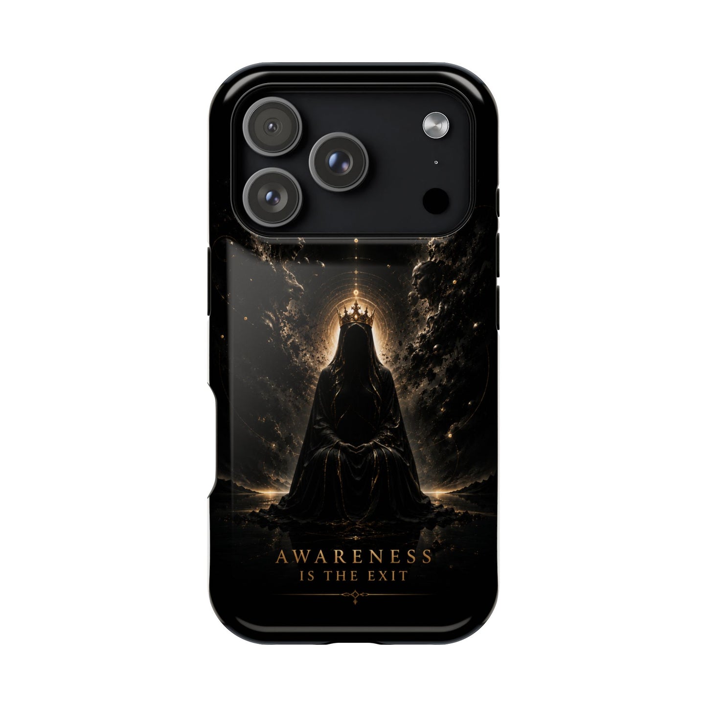Phone Case — 'Awareness Is The Exit' Dark Mystic Magnetic Impact-Resistant Case