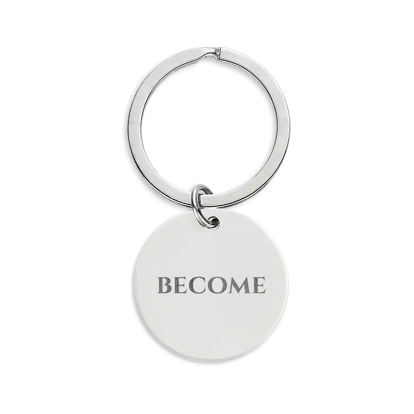 BECOME — A Minimalist Keychain for Transformation & Inner Growth