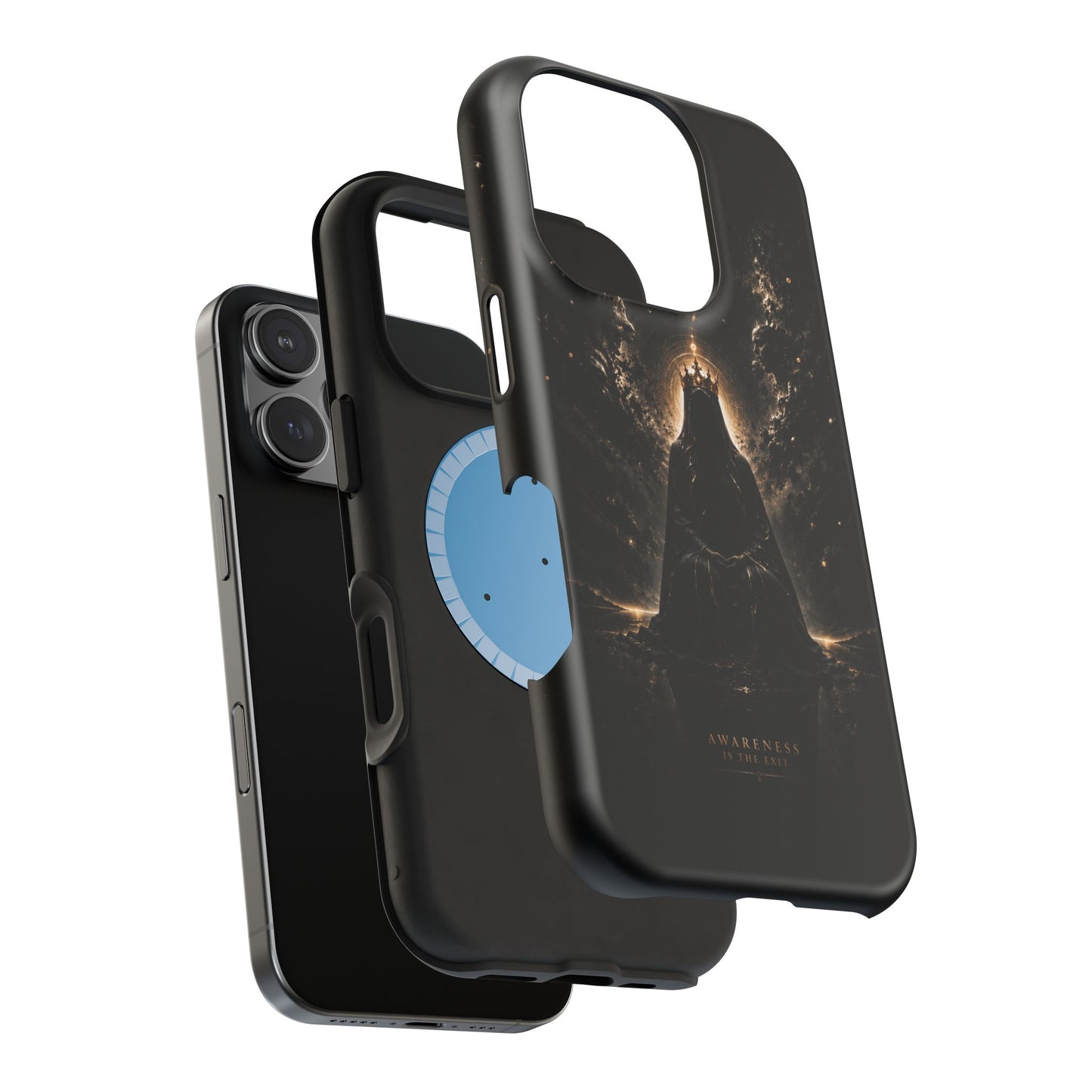 Phone Case — 'Awareness Is The Exit' Dark Mystic Magnetic Impact-Resistant Case