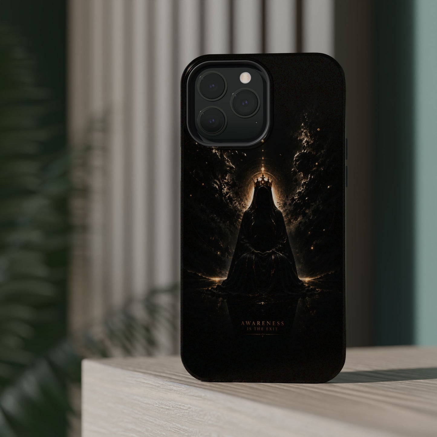 Phone Case — 'Awareness Is The Exit' Dark Mystic Magnetic Impact-Resistant Case