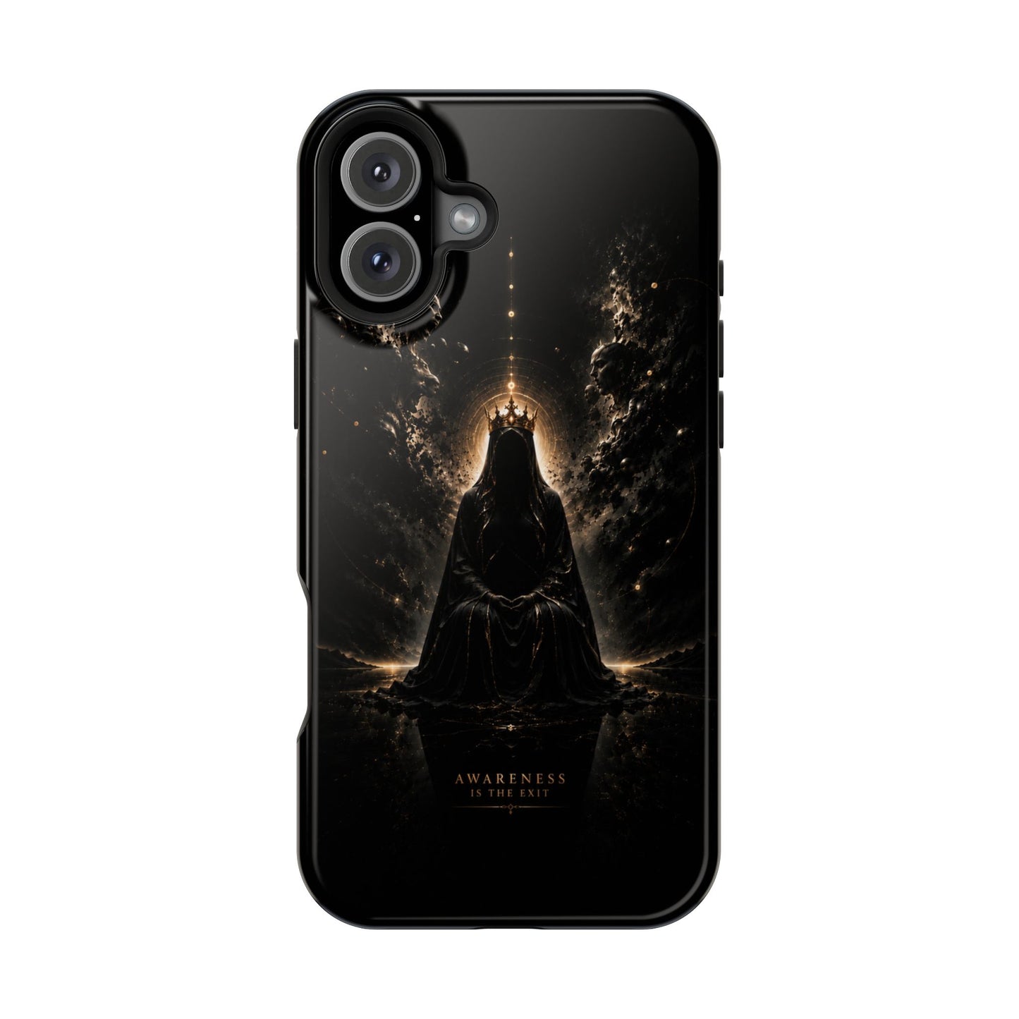 Phone Case — 'Awareness Is The Exit' Dark Mystic Magnetic Impact-Resistant Case