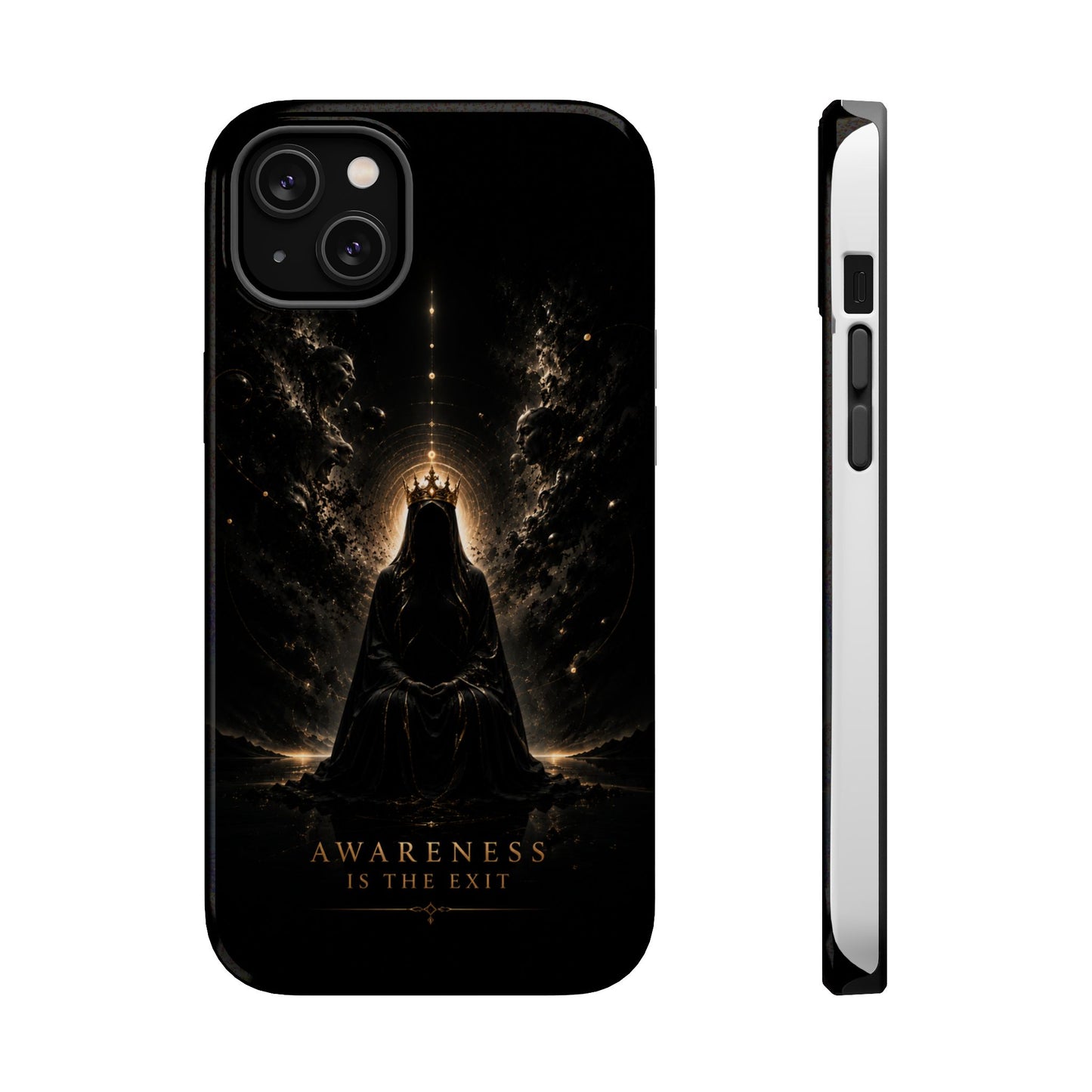 Phone Case — 'Awareness Is The Exit' Dark Mystic Magnetic Impact-Resistant Case