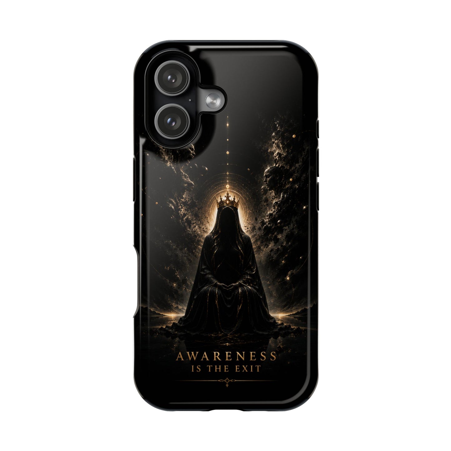 Phone Case — 'Awareness Is The Exit' Dark Mystic Magnetic Impact-Resistant Case