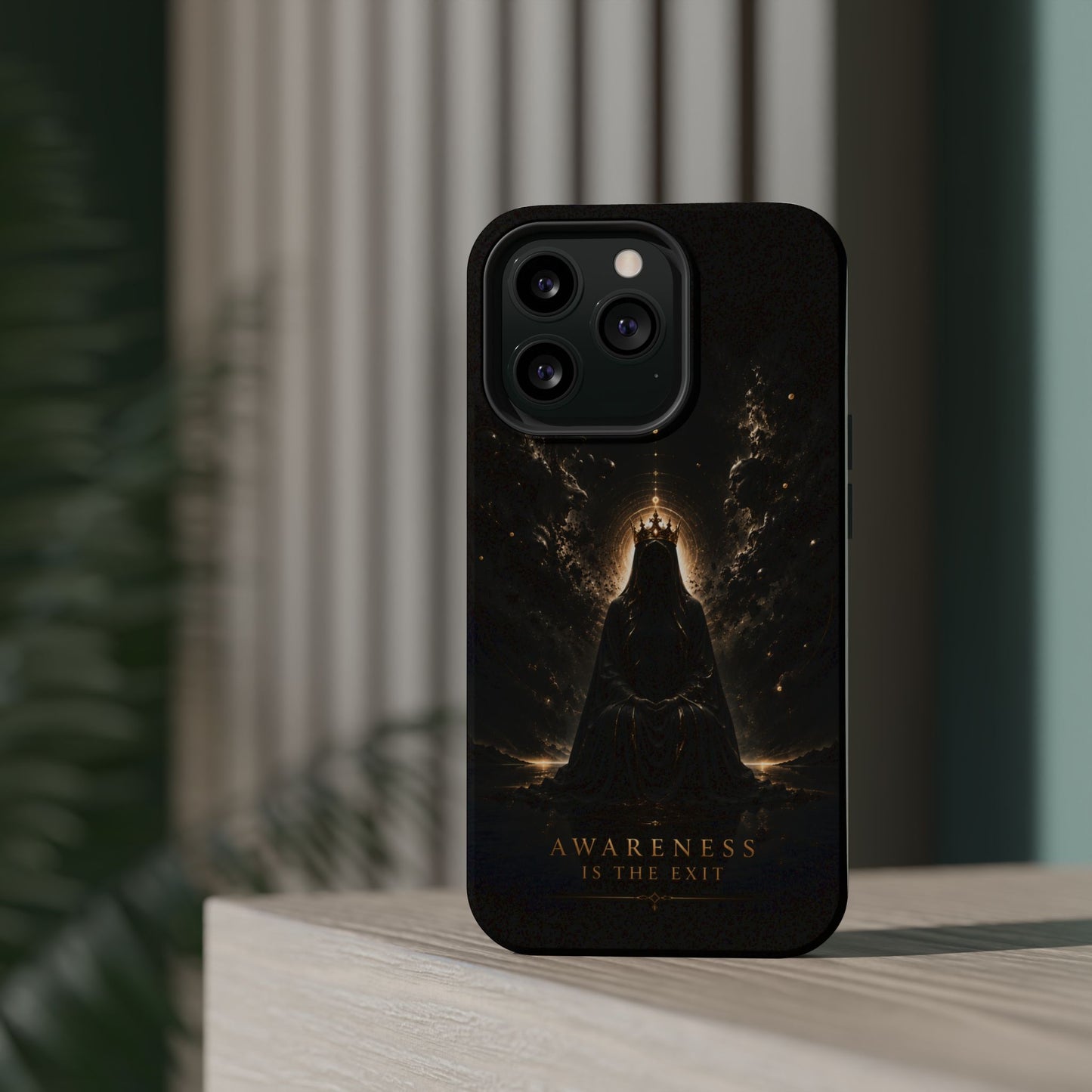 Phone Case — 'Awareness Is The Exit' Dark Mystic Magnetic Impact-Resistant Case