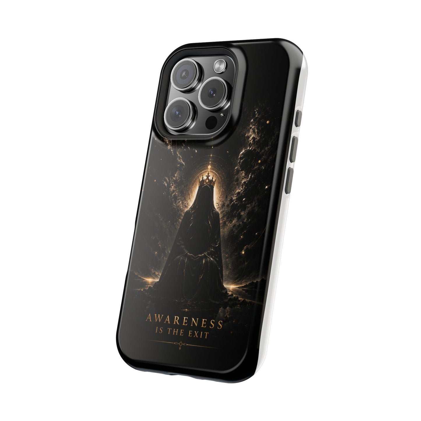 Phone Case — 'Awareness Is The Exit' Dark Mystic Magnetic Impact-Resistant Case