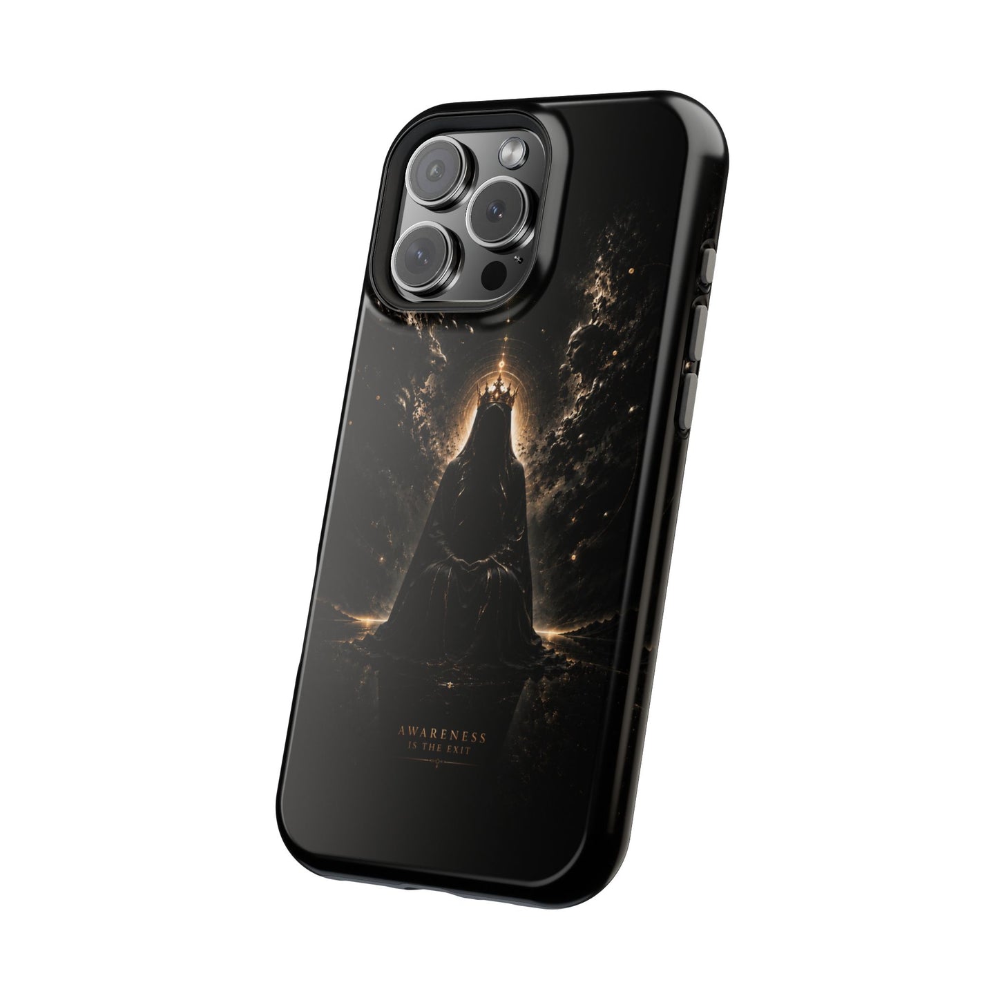 Phone Case — 'Awareness Is The Exit' Dark Mystic Magnetic Impact-Resistant Case