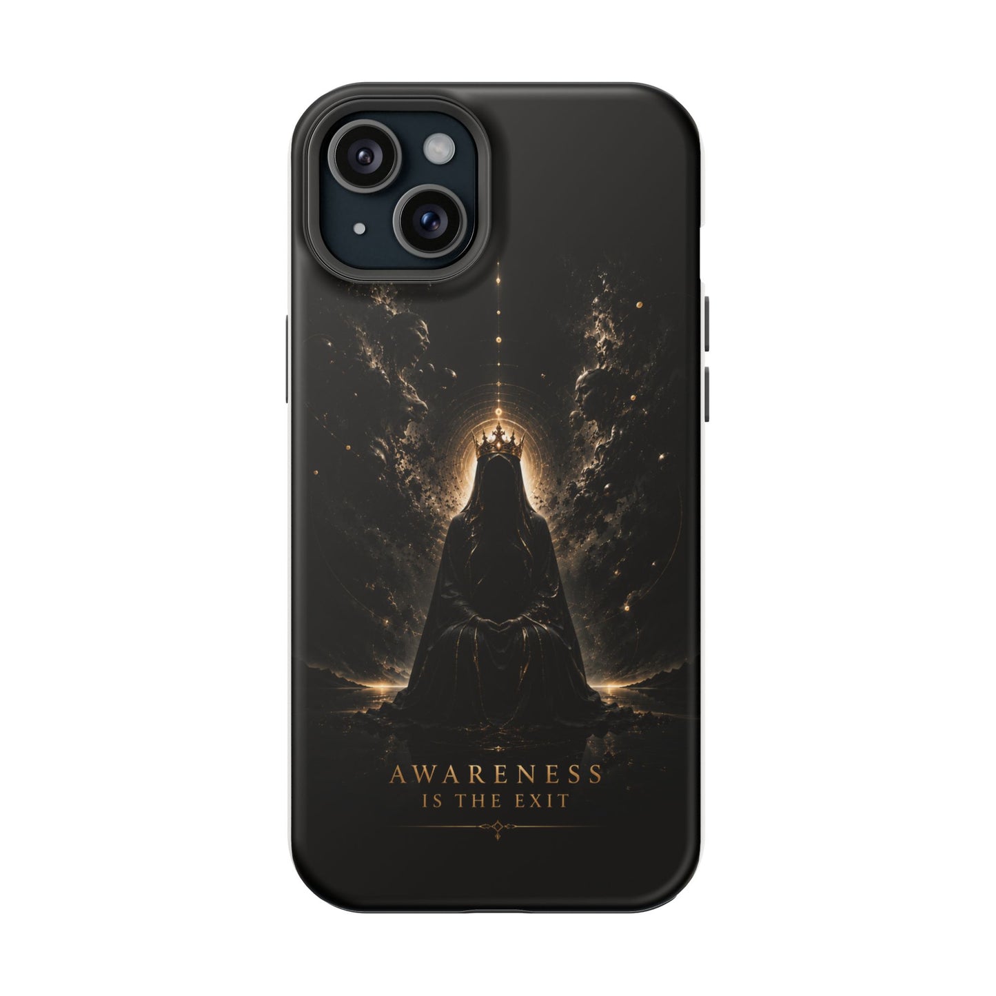 Phone Case — 'Awareness Is The Exit' Dark Mystic Magnetic Impact-Resistant Case