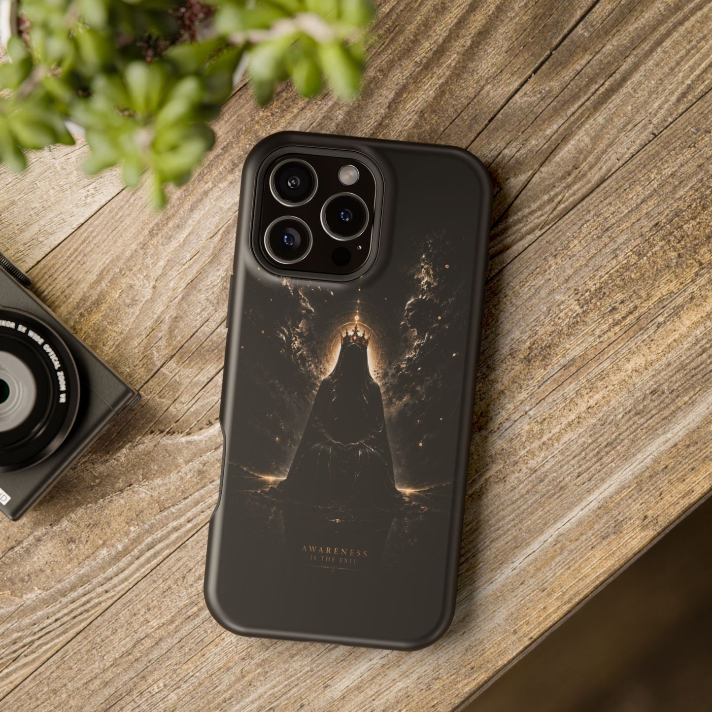 Phone Case — 'Awareness Is The Exit' Dark Mystic Magnetic Impact-Resistant Case