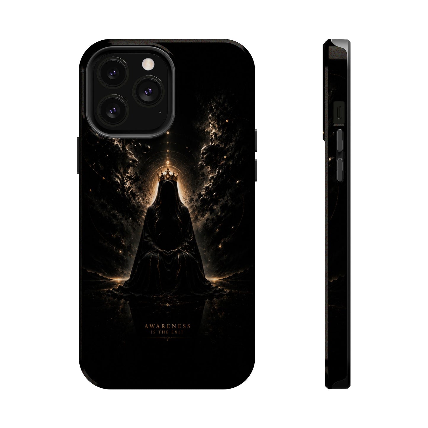 Phone Case — 'Awareness Is The Exit' Dark Mystic Magnetic Impact-Resistant Case