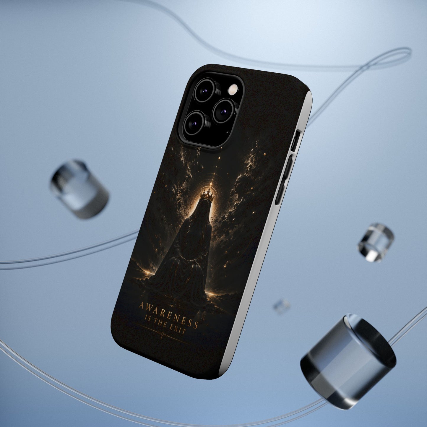 Phone Case — 'Awareness Is The Exit' Dark Mystic Magnetic Impact-Resistant Case