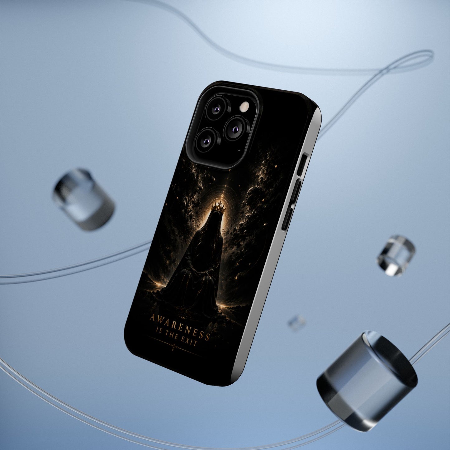 Phone Case — 'Awareness Is The Exit' Dark Mystic Magnetic Impact-Resistant Case