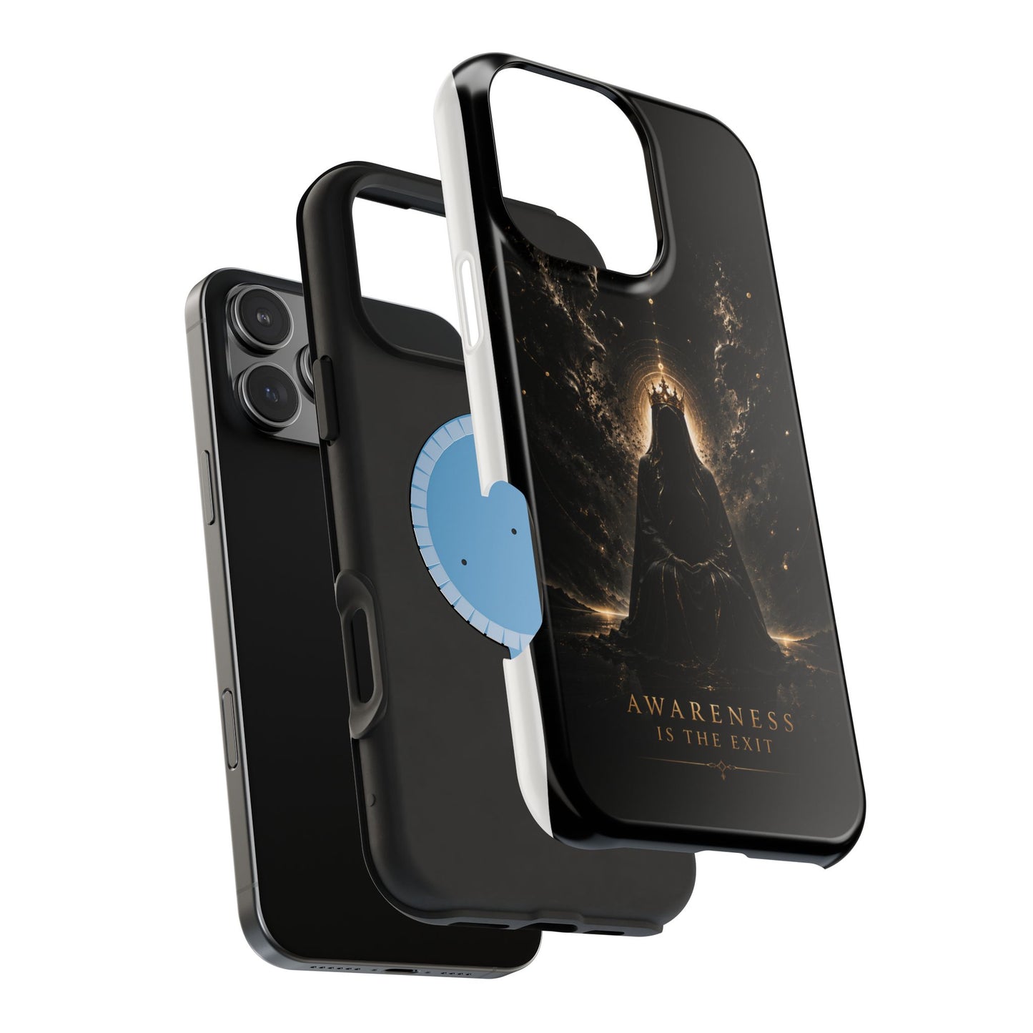Phone Case — 'Awareness Is The Exit' Dark Mystic Magnetic Impact-Resistant Case