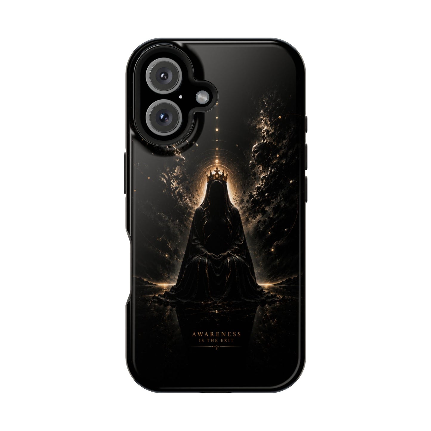 Phone Case — 'Awareness Is The Exit' Dark Mystic Magnetic Impact-Resistant Case