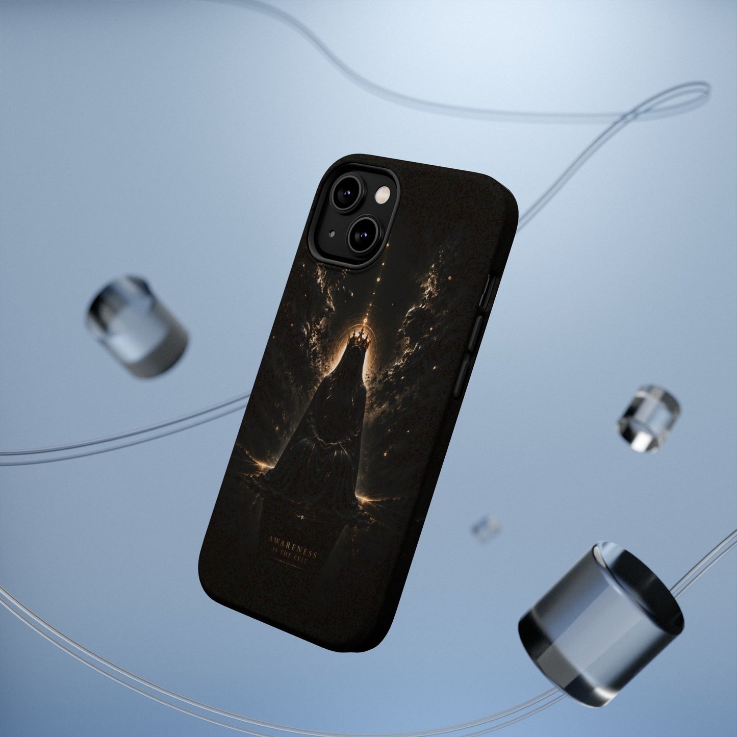 Phone Case — 'Awareness Is The Exit' Dark Mystic Magnetic Impact-Resistant Case
