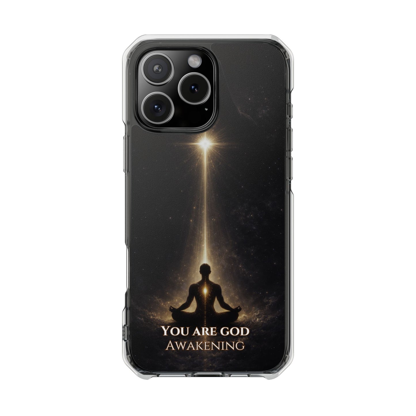 You Are God Awakening—  Magnetic Clear Phone Case