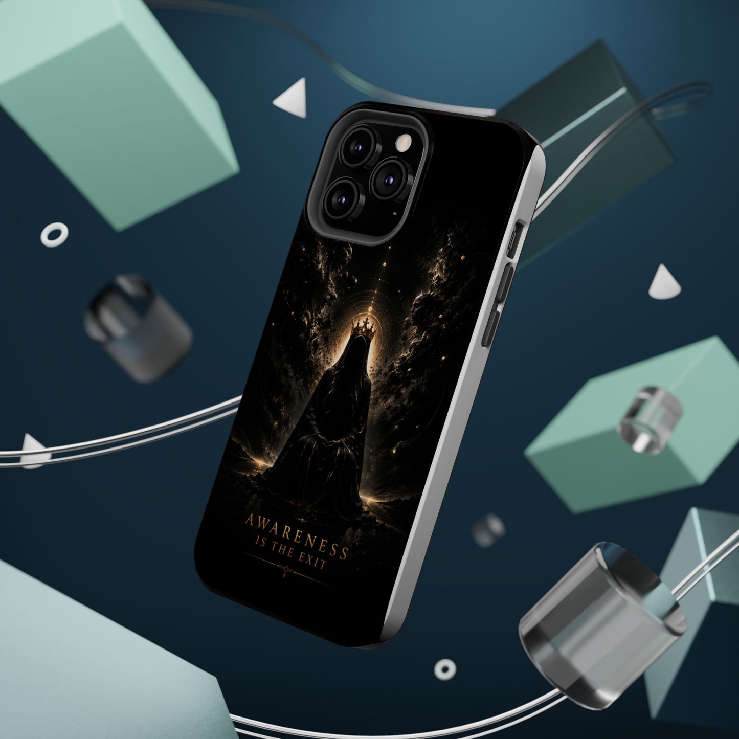 Phone Case — 'Awareness Is The Exit' Dark Mystic Magnetic Impact-Resistant Case