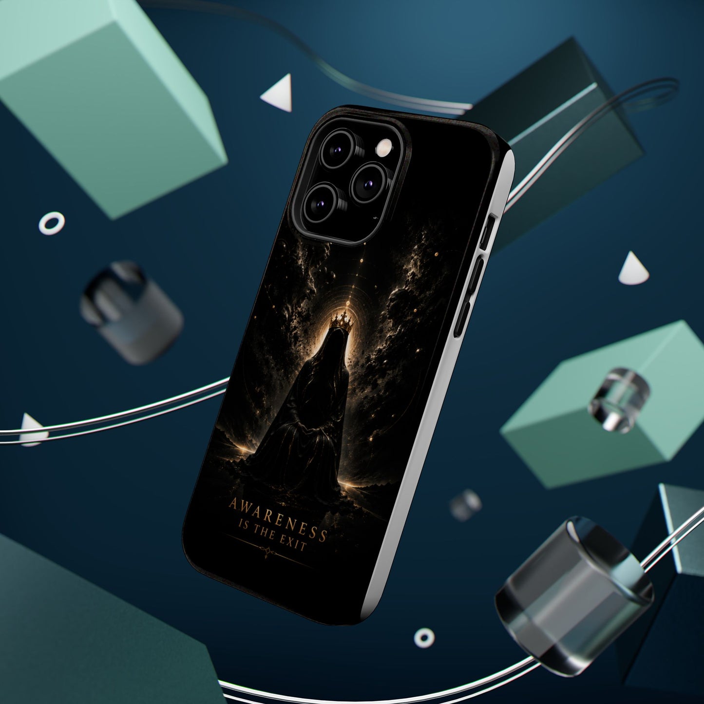 Phone Case — 'Awareness Is The Exit' Dark Mystic Magnetic Impact-Resistant Case