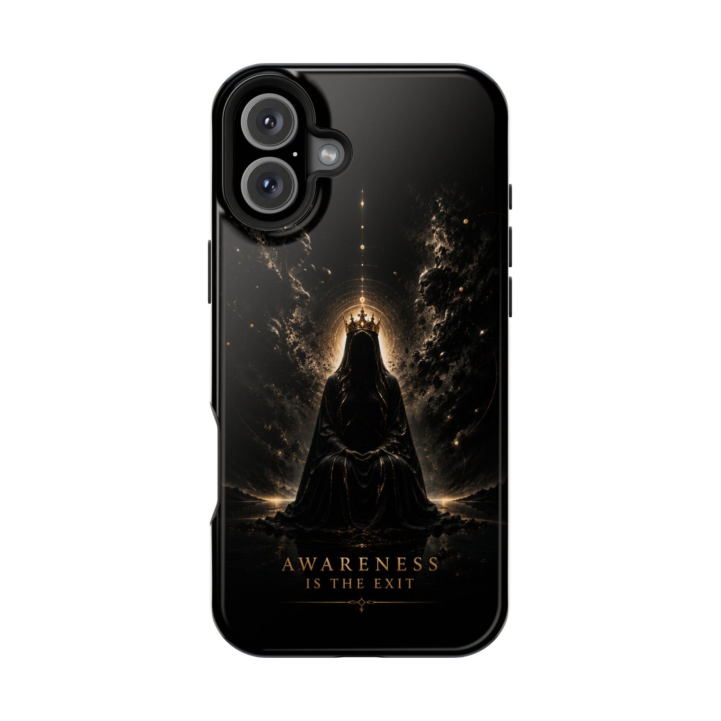 Phone Case — 'Awareness Is The Exit' Dark Mystic Magnetic Impact-Resistant Case