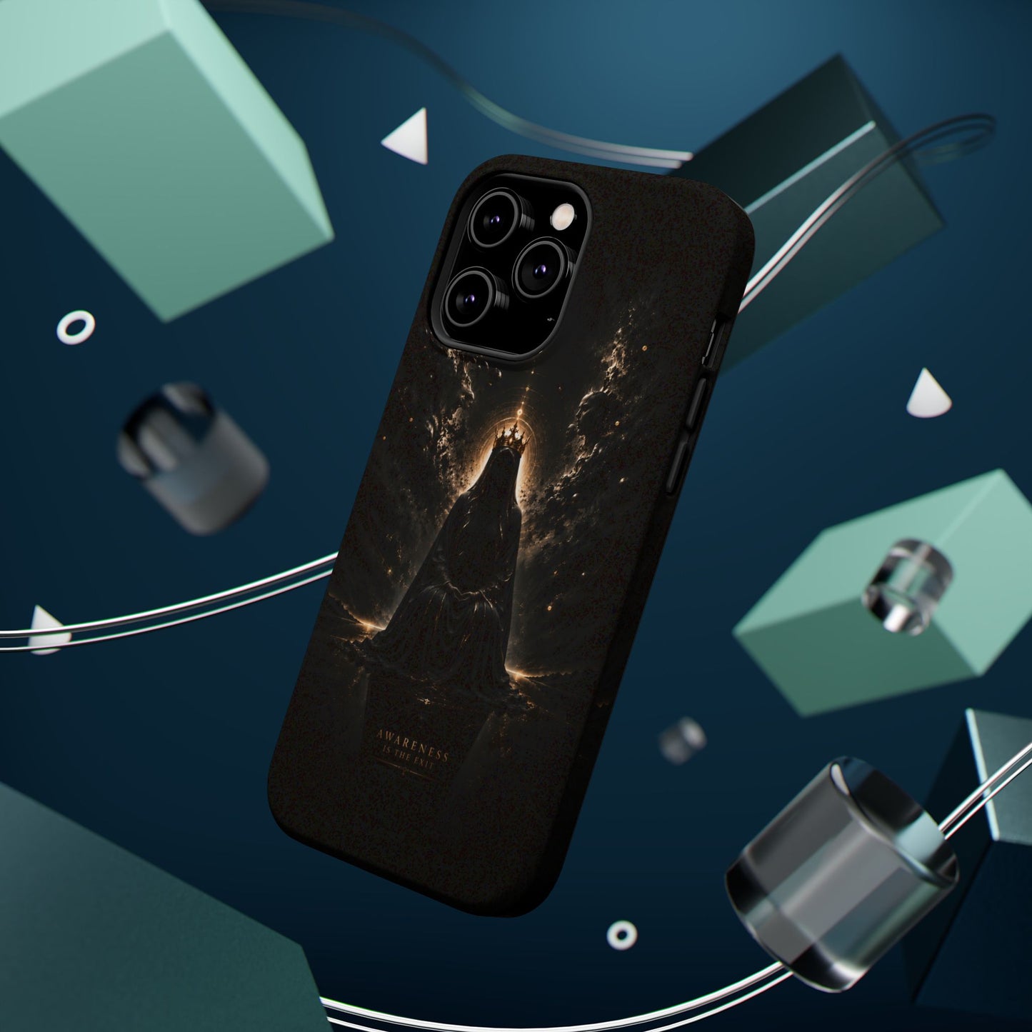 Phone Case — 'Awareness Is The Exit' Dark Mystic Magnetic Impact-Resistant Case