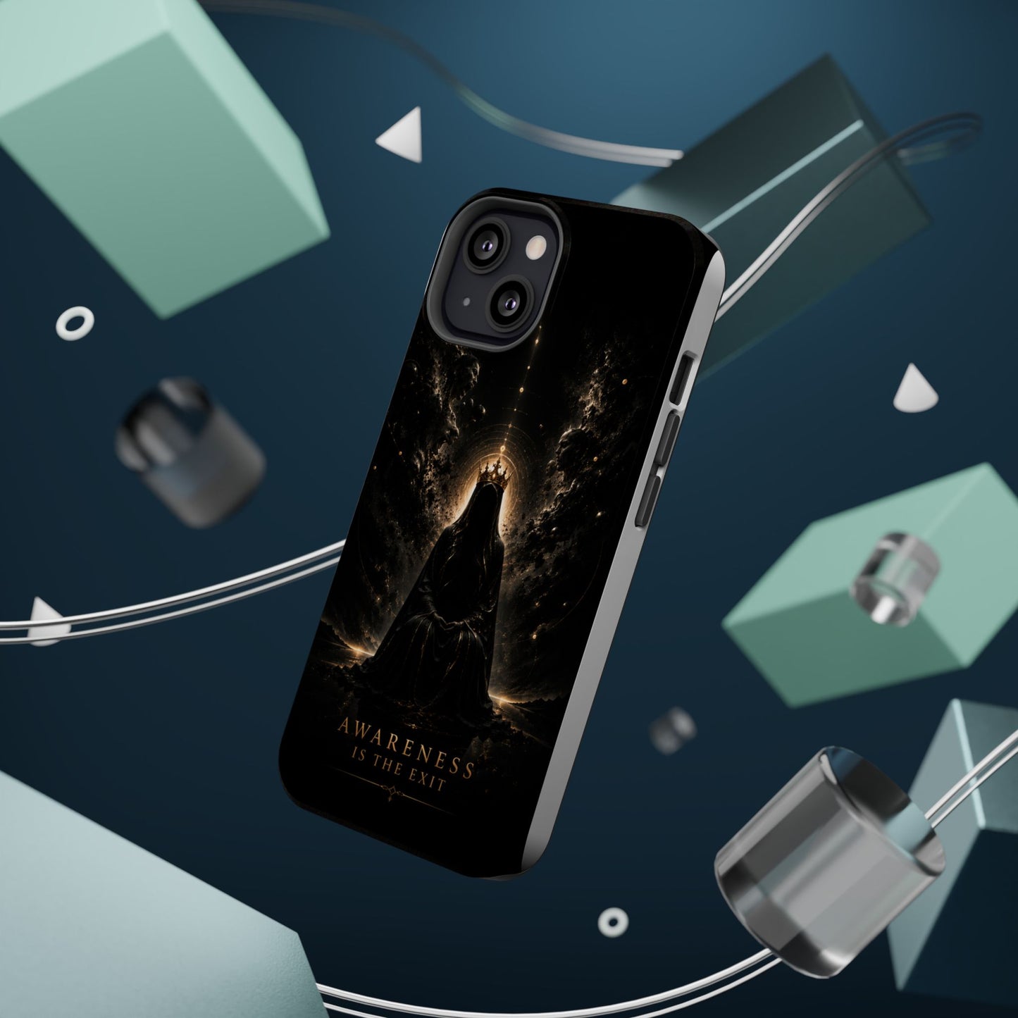 Phone Case — 'Awareness Is The Exit' Dark Mystic Magnetic Impact-Resistant Case