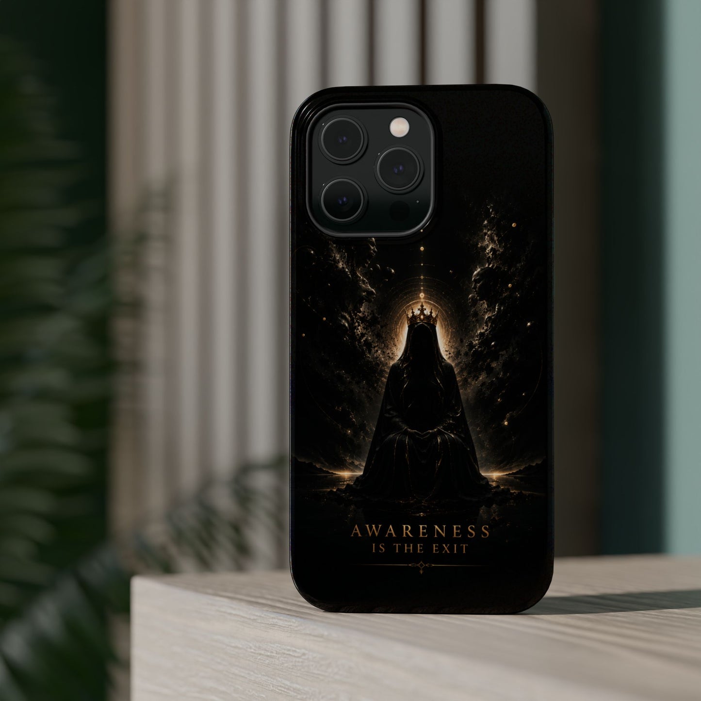 Phone Case — 'Awareness Is The Exit' Dark Mystic Magnetic Impact-Resistant Case