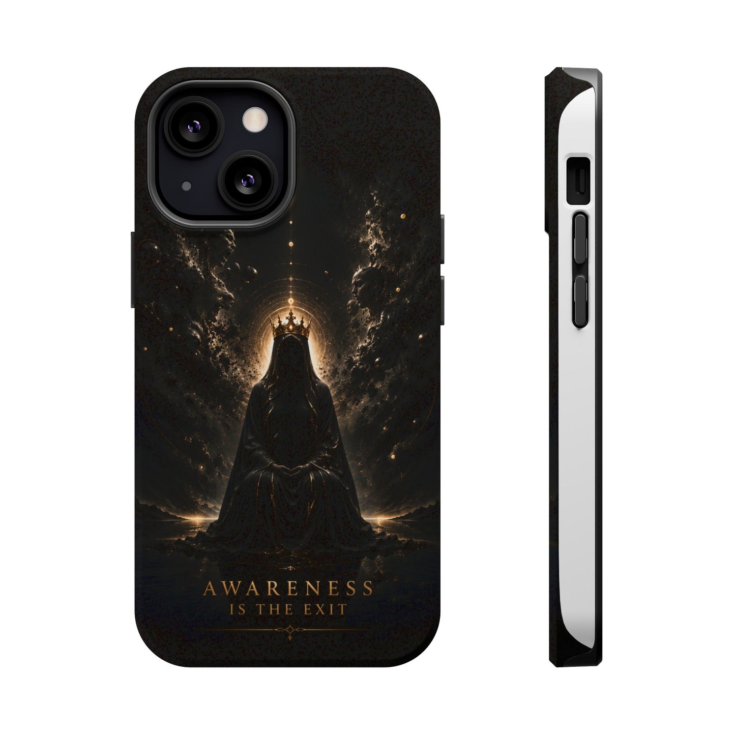 Phone Case — 'Awareness Is The Exit' Dark Mystic Magnetic Impact-Resistant Case