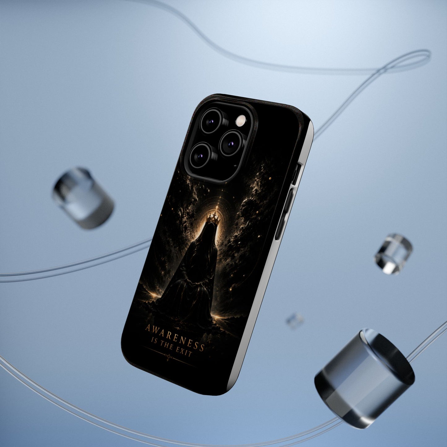 Phone Case — 'Awareness Is The Exit' Dark Mystic Magnetic Impact-Resistant Case