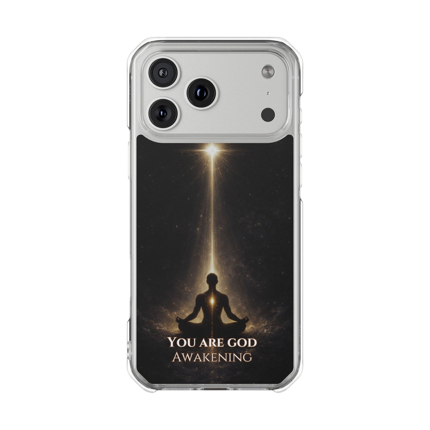 You Are God Awakening—  Magnetic Clear Phone Case