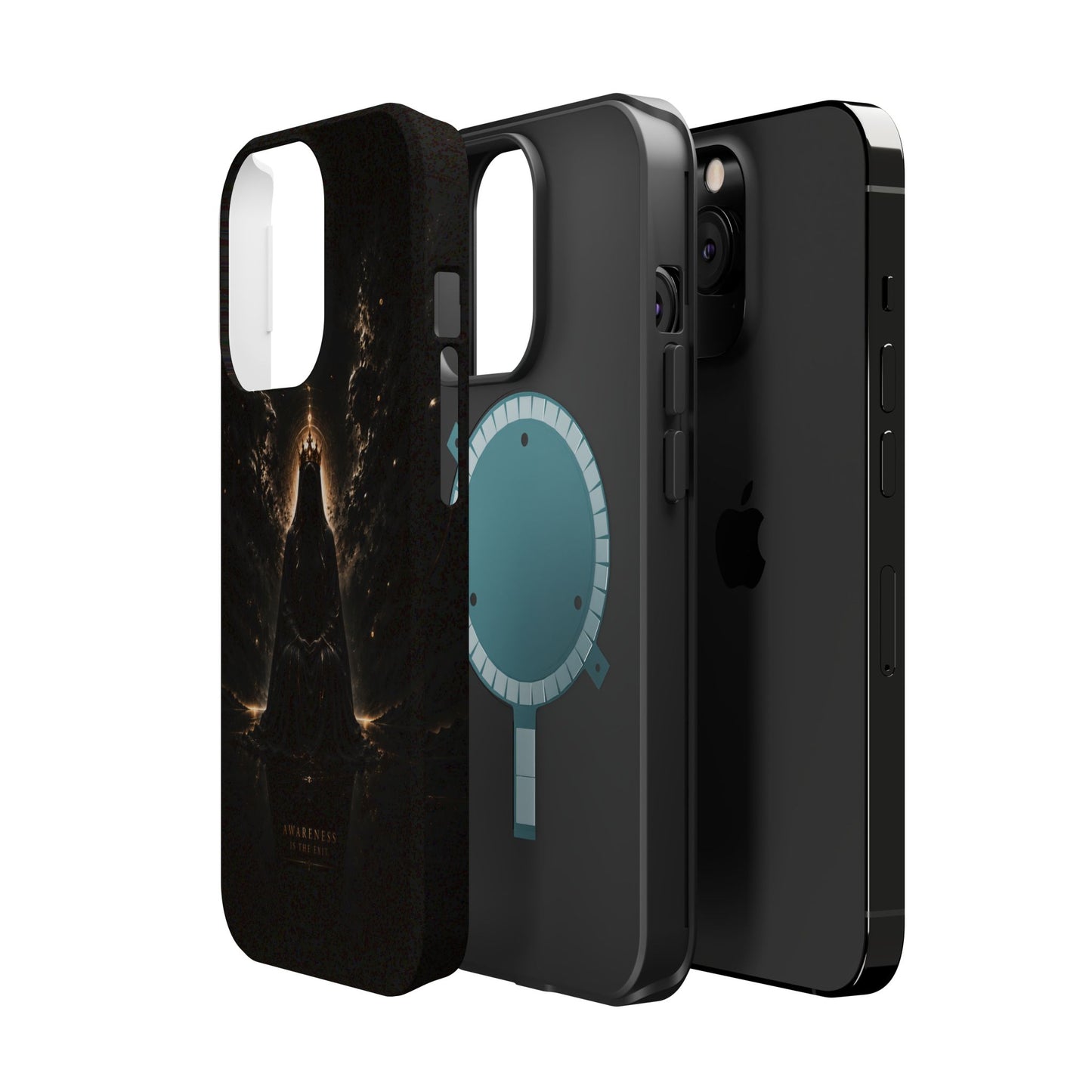 Phone Case — 'Awareness Is The Exit' Dark Mystic Magnetic Impact-Resistant Case