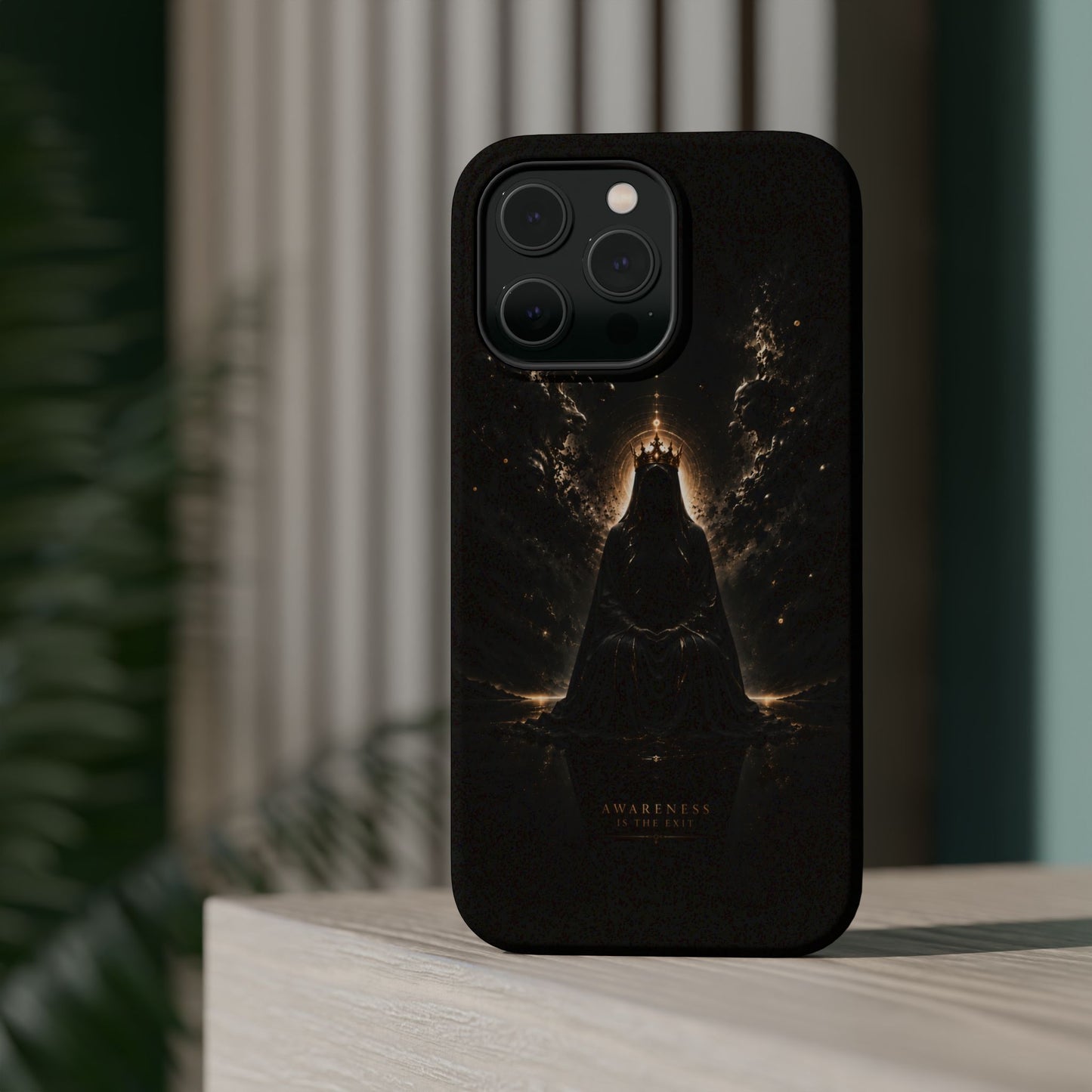 Phone Case — 'Awareness Is The Exit' Dark Mystic Magnetic Impact-Resistant Case