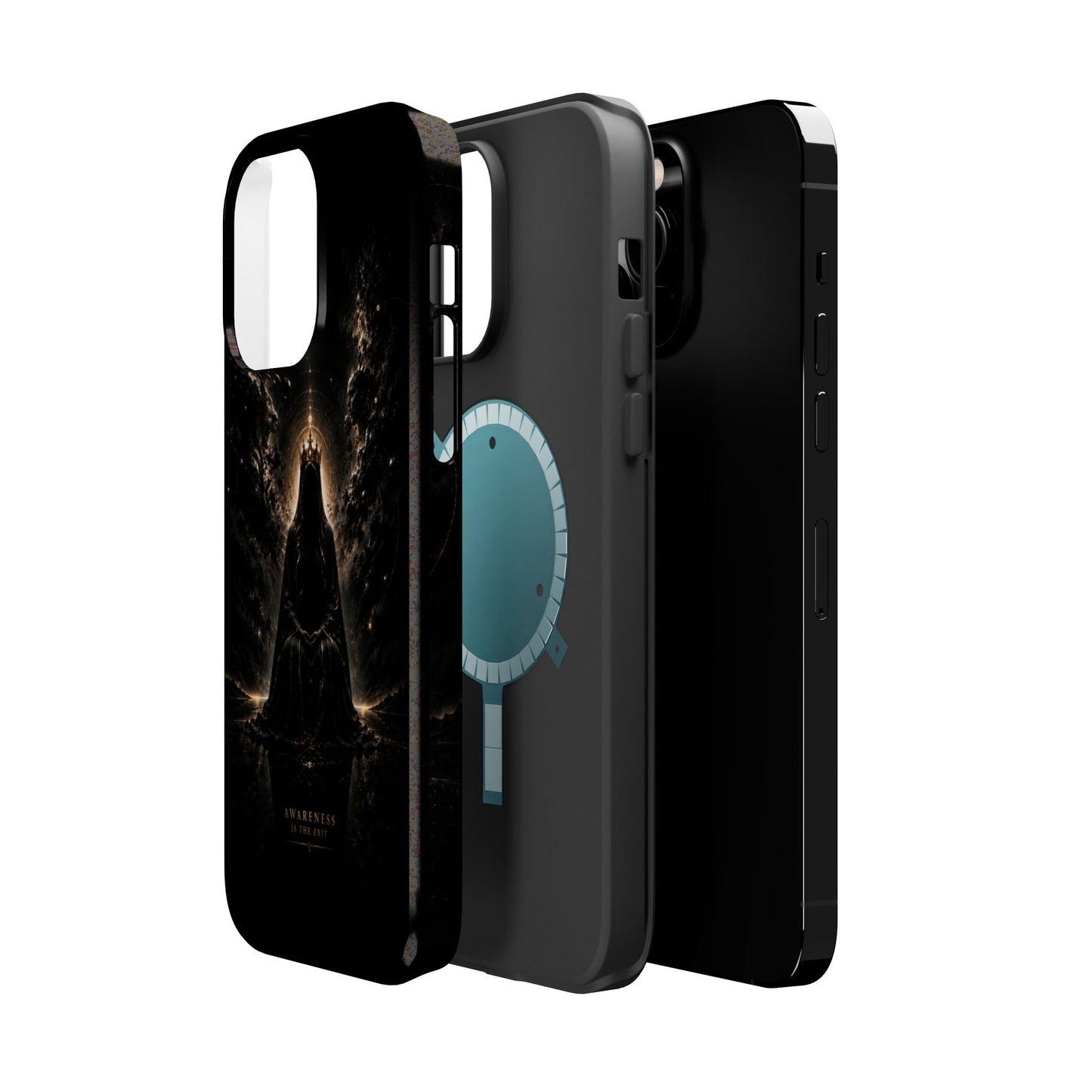 Phone Case — 'Awareness Is The Exit' Dark Mystic Magnetic Impact-Resistant Case