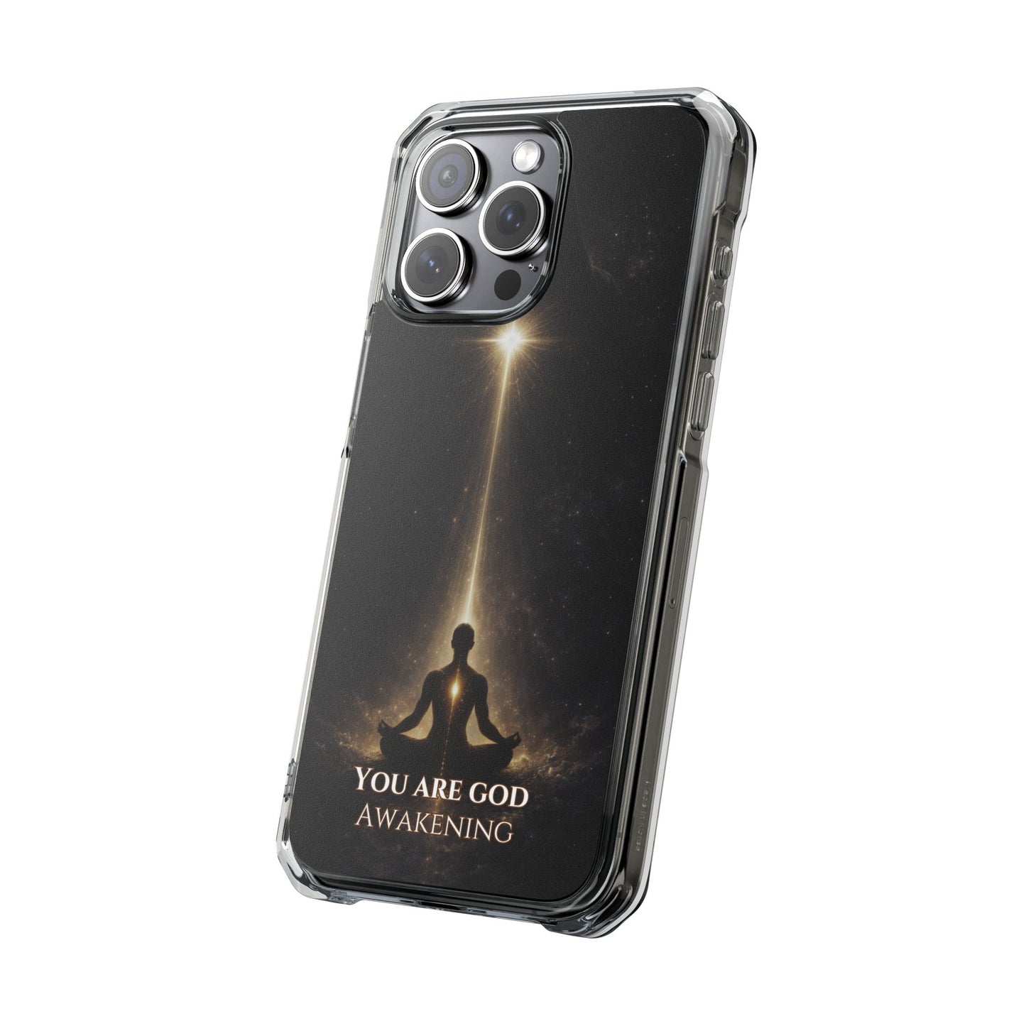 You Are God Awakening—  Magnetic Clear Phone Case