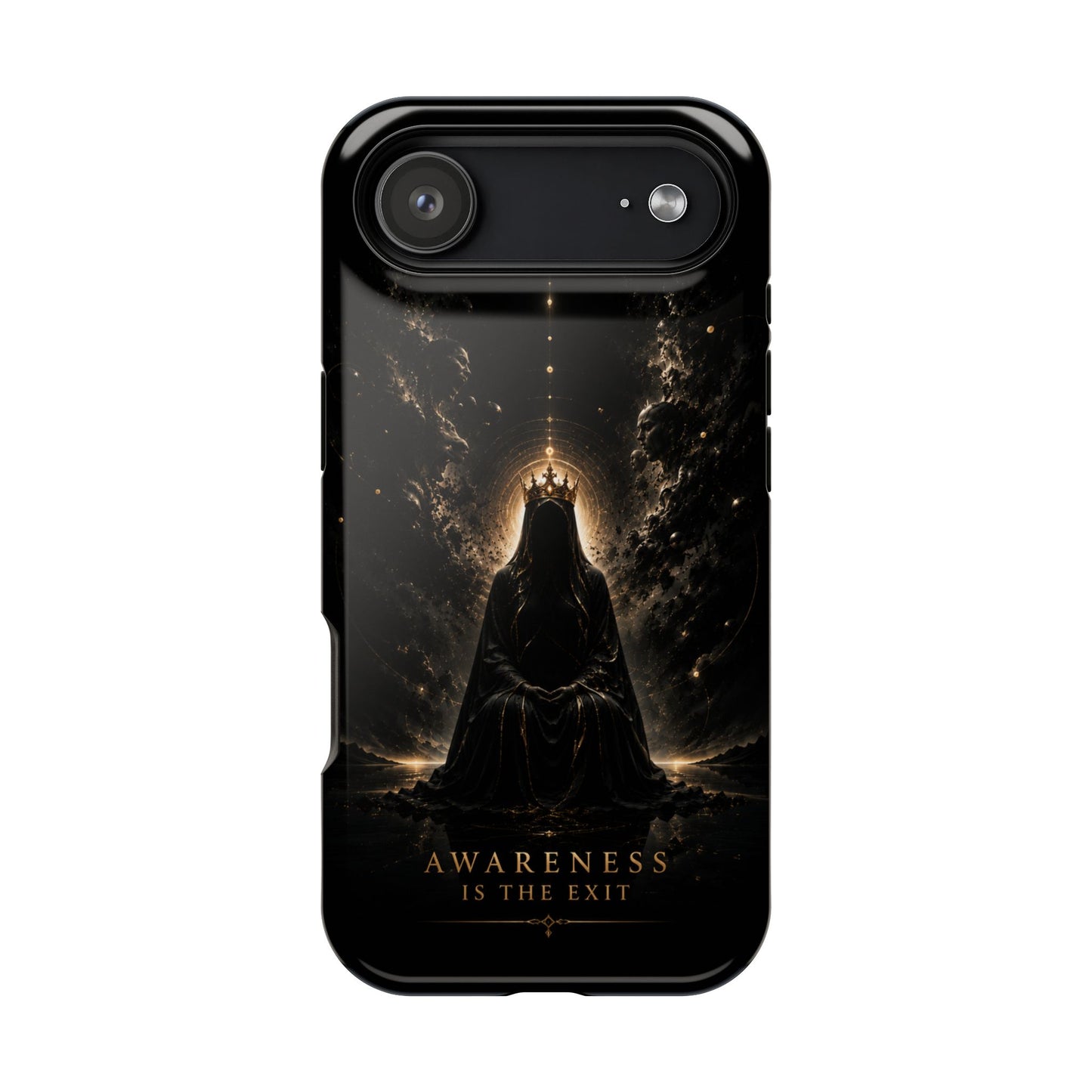 Phone Case — 'Awareness Is The Exit' Dark Mystic Magnetic Impact-Resistant Case