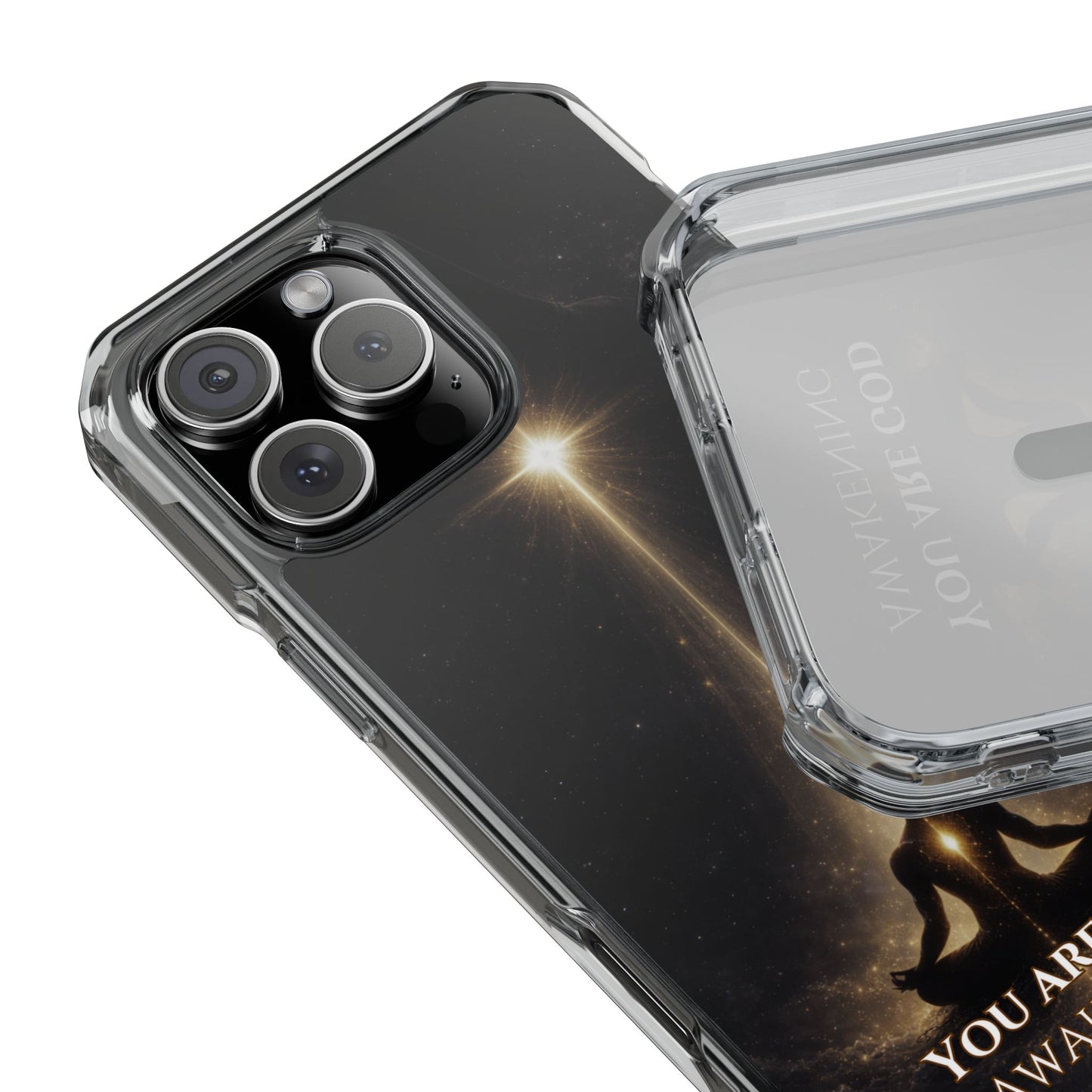 You Are God Awakening—  Magnetic Clear Phone Case