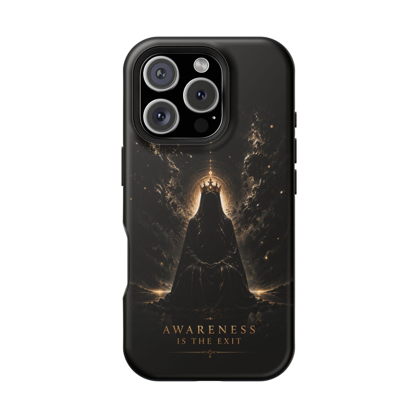 Phone Case — 'Awareness Is The Exit' Dark Mystic Magnetic Impact-Resistant Case