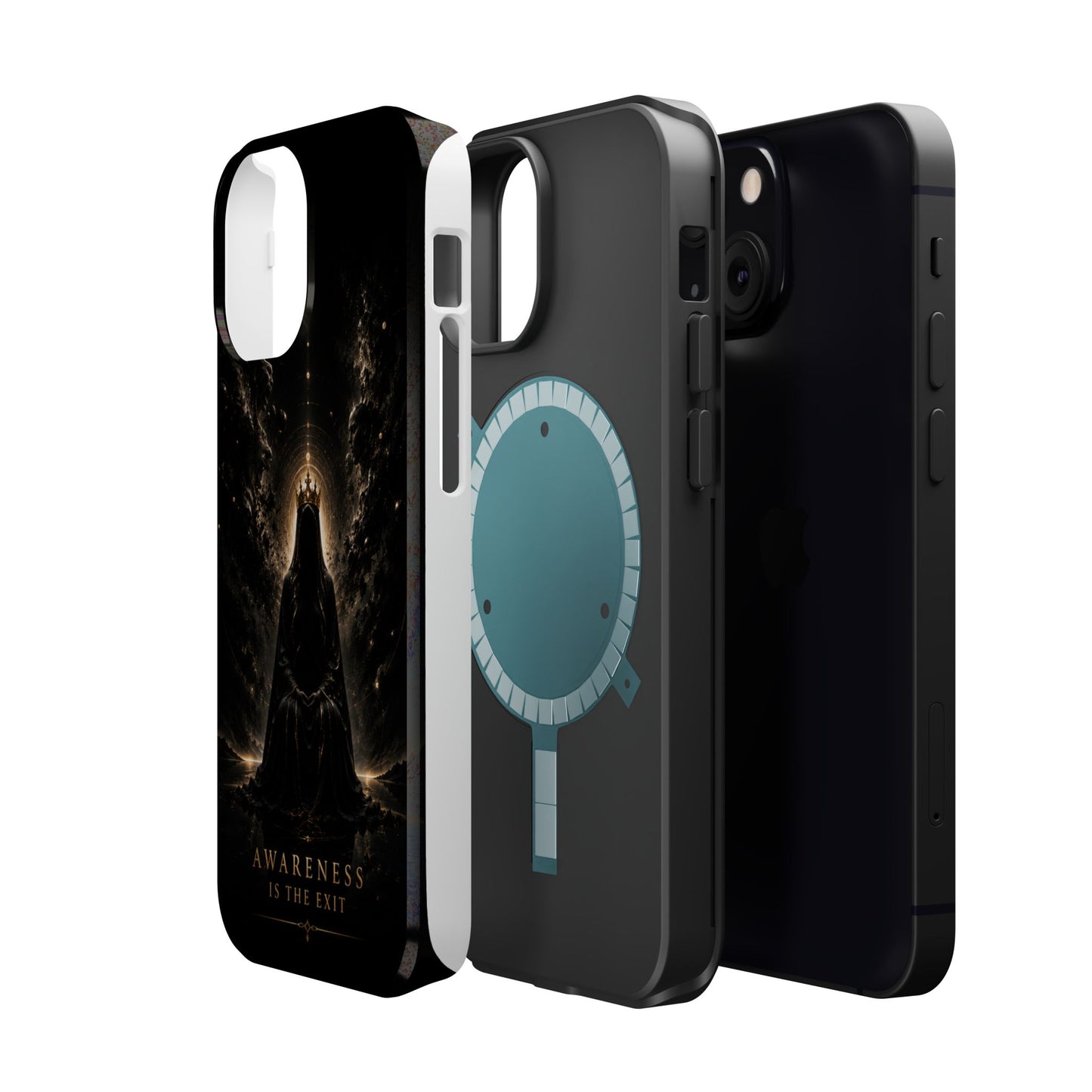 Phone Case — 'Awareness Is The Exit' Dark Mystic Magnetic Impact-Resistant Case