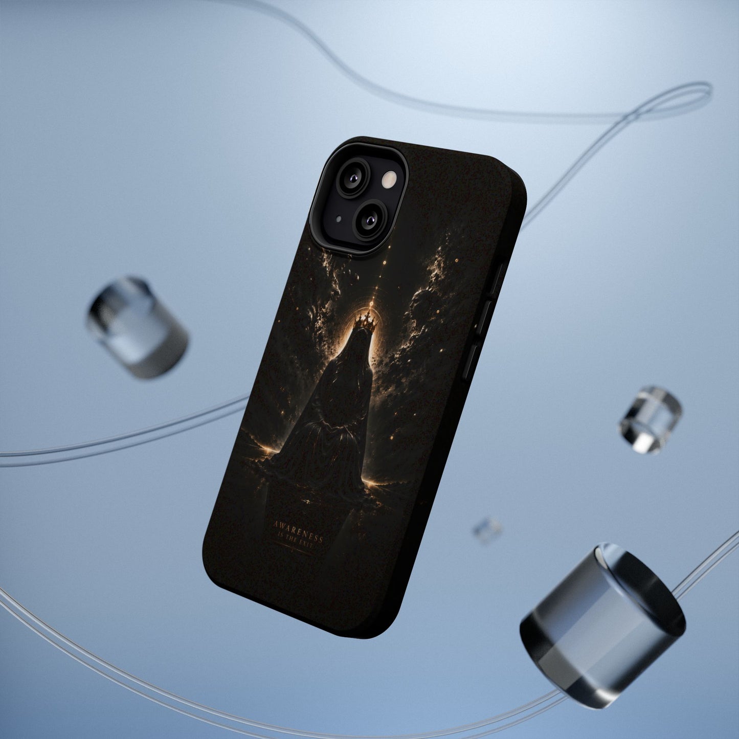 Phone Case — 'Awareness Is The Exit' Dark Mystic Magnetic Impact-Resistant Case