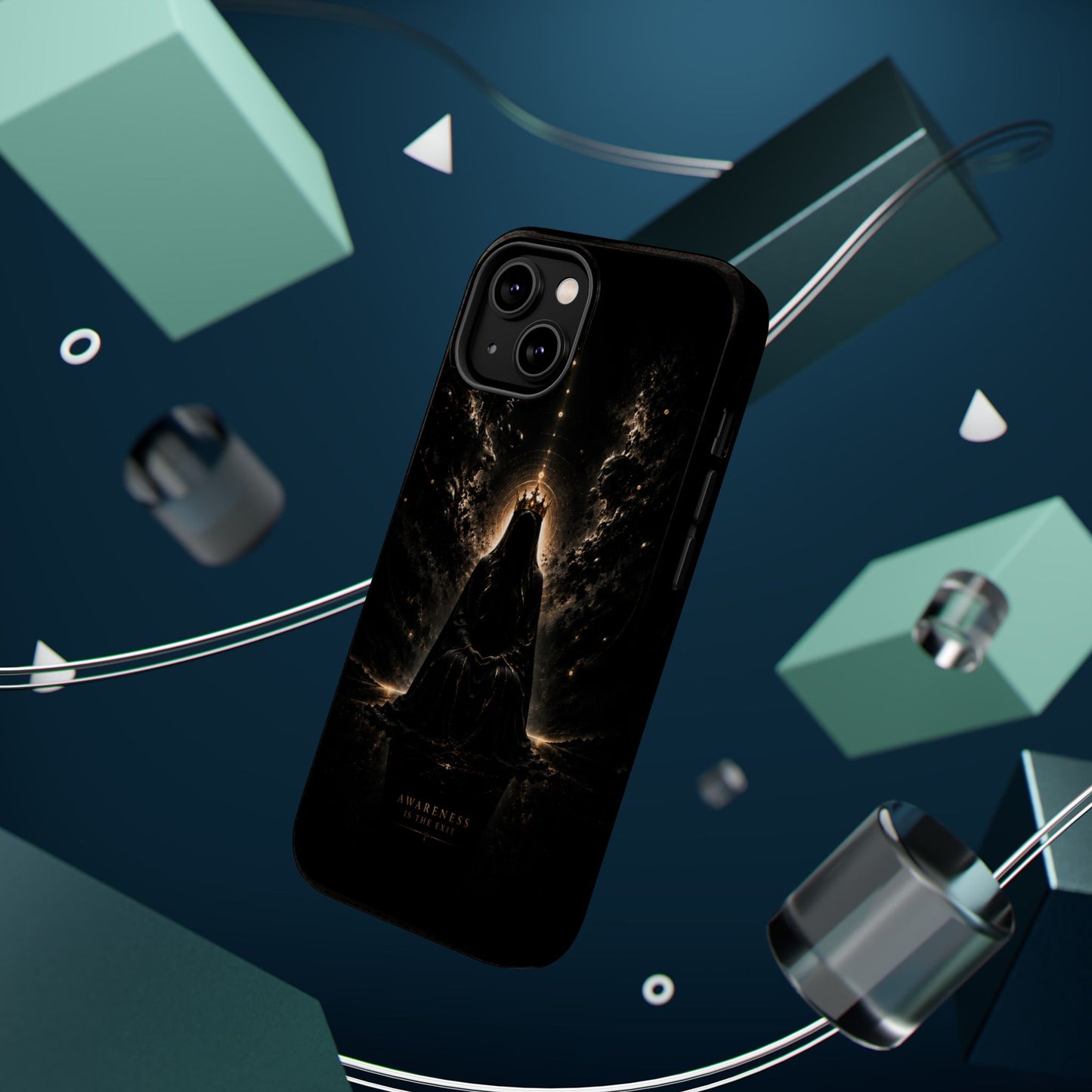 Phone Case — 'Awareness Is The Exit' Dark Mystic Magnetic Impact-Resistant Case