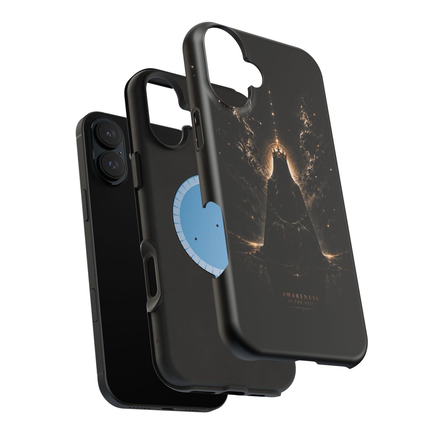 Phone Case — 'Awareness Is The Exit' Dark Mystic Magnetic Impact-Resistant Case