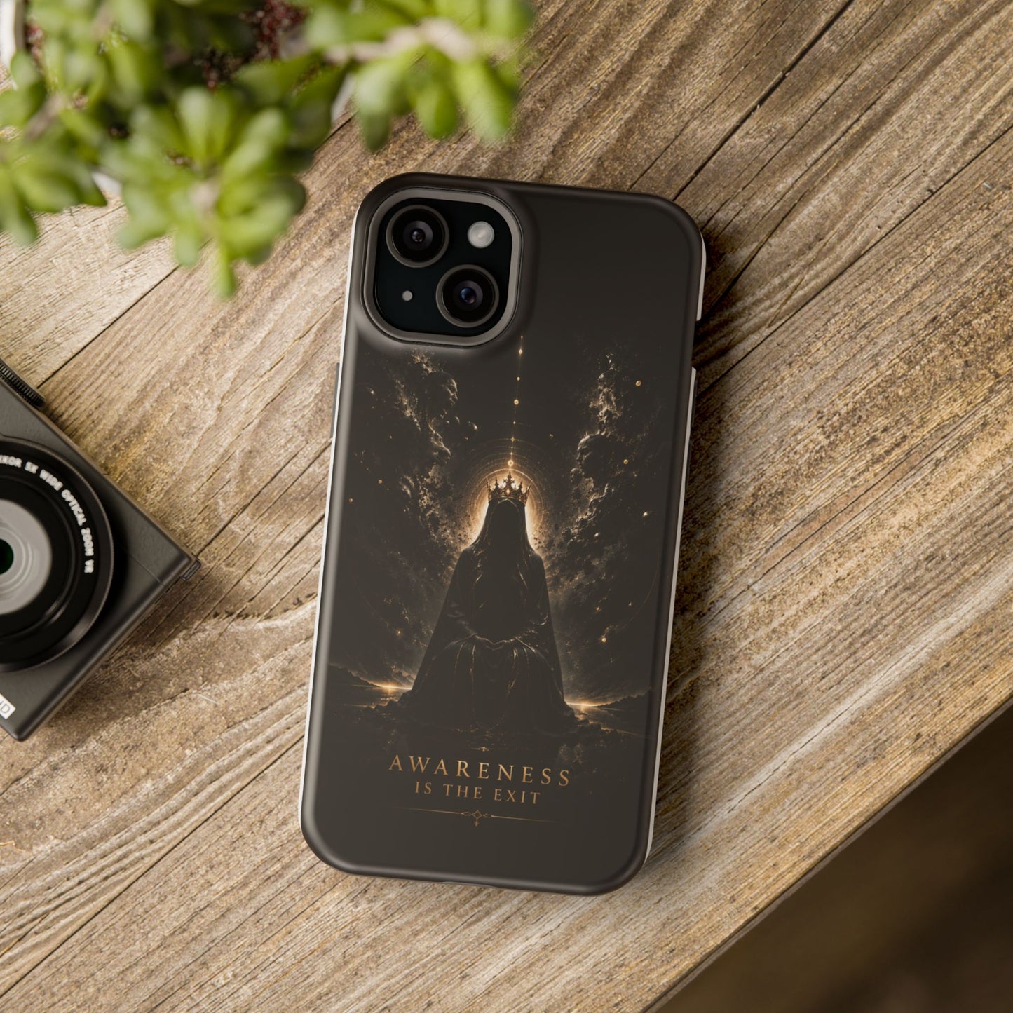 Phone Case — 'Awareness Is The Exit' Dark Mystic Magnetic Impact-Resistant Case