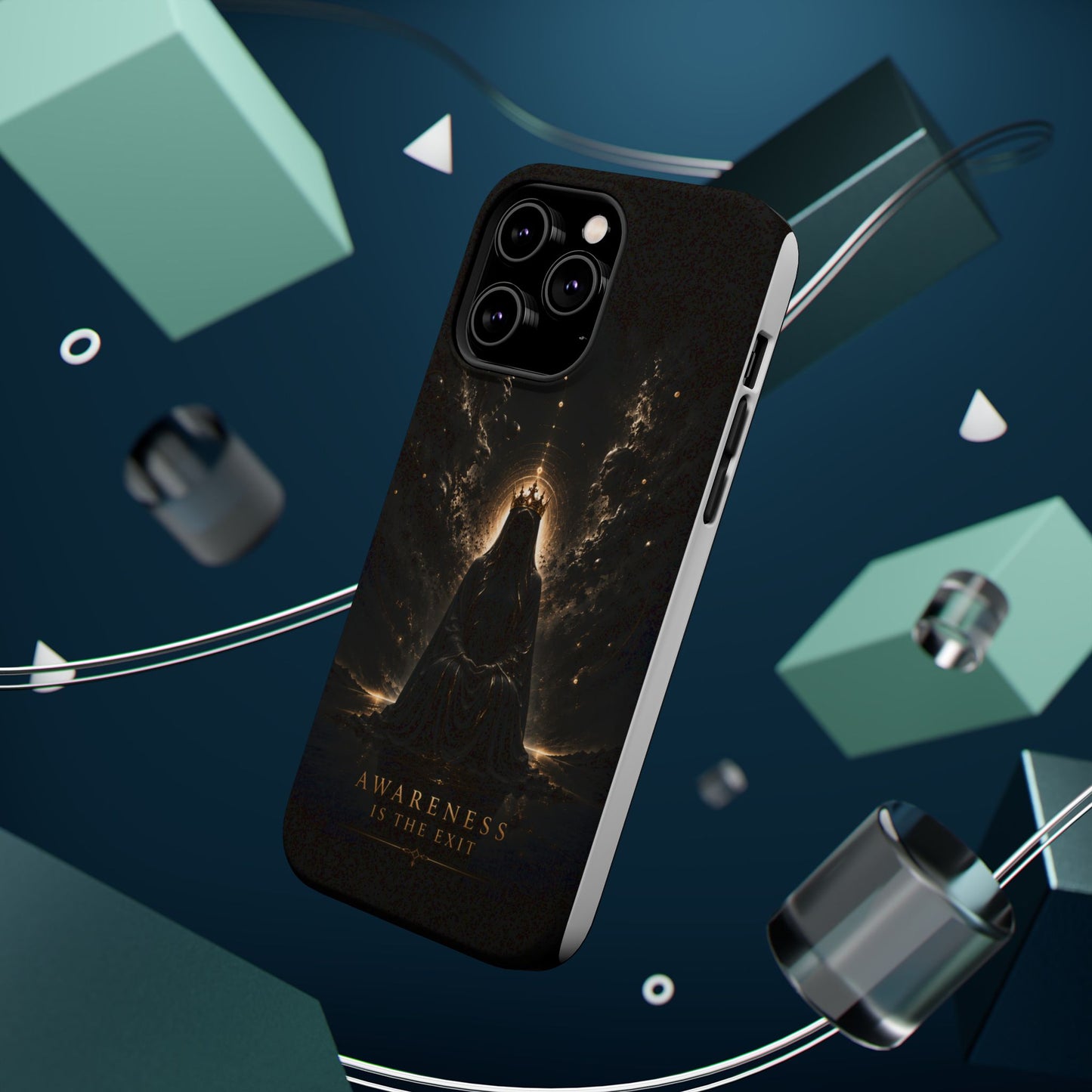 Phone Case — 'Awareness Is The Exit' Dark Mystic Magnetic Impact-Resistant Case