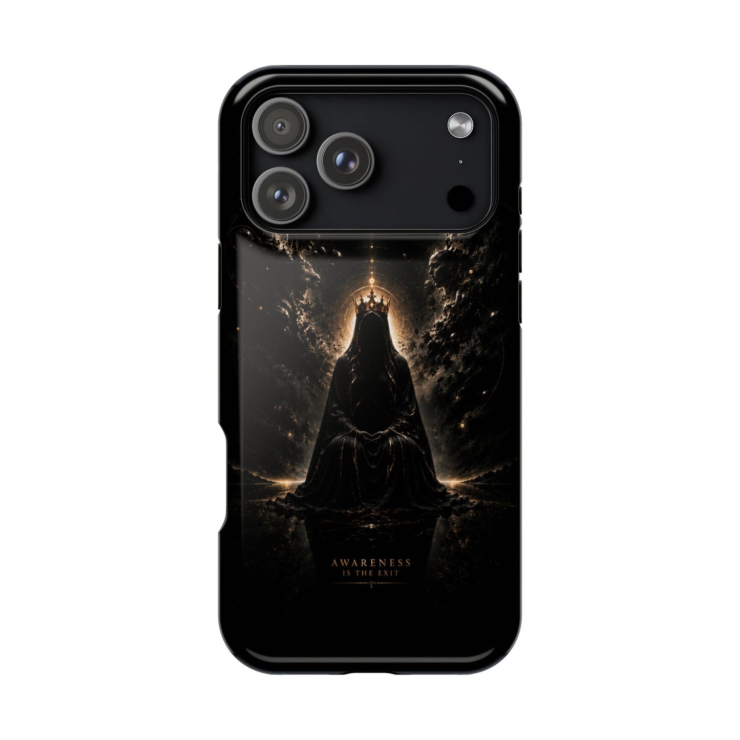 Phone Case — 'Awareness Is The Exit' Dark Mystic Magnetic Impact-Resistant Case