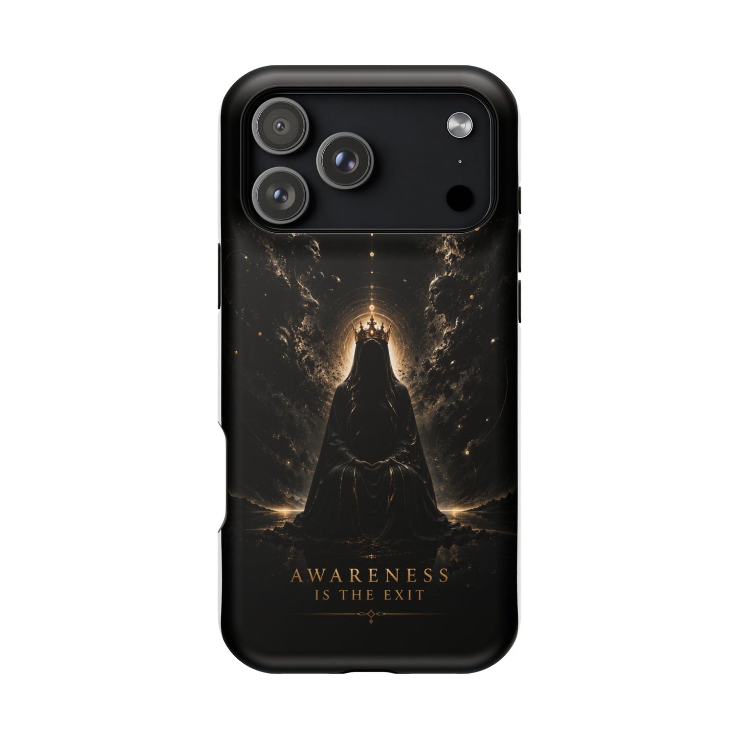 Phone Case — 'Awareness Is The Exit' Dark Mystic Magnetic Impact-Resistant Case