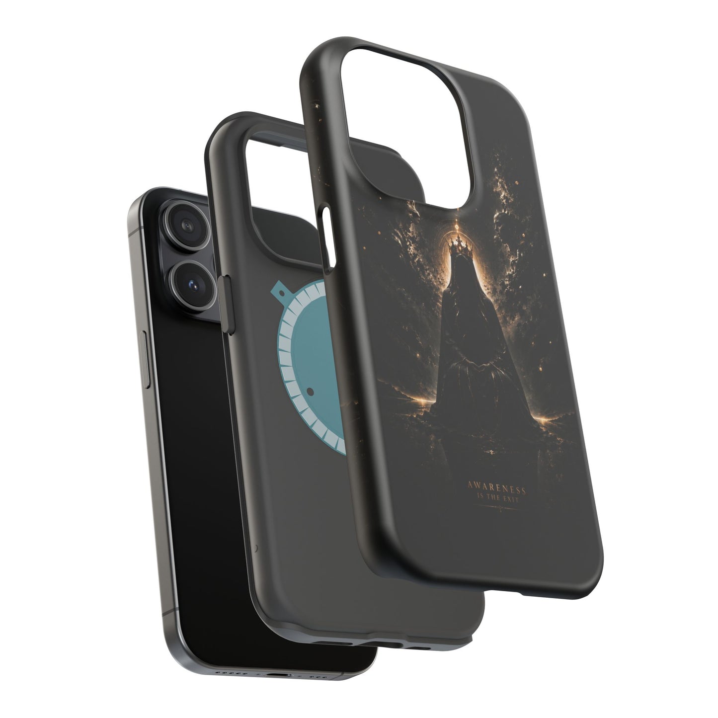Phone Case — 'Awareness Is The Exit' Dark Mystic Magnetic Impact-Resistant Case