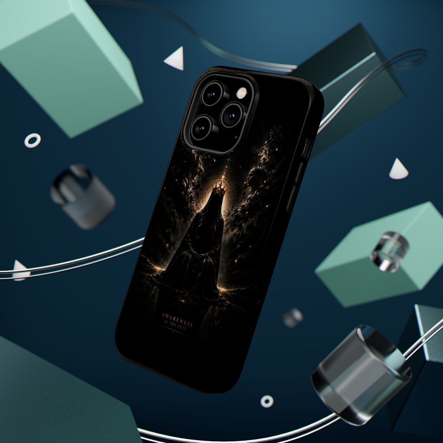 Phone Case — 'Awareness Is The Exit' Dark Mystic Magnetic Impact-Resistant Case