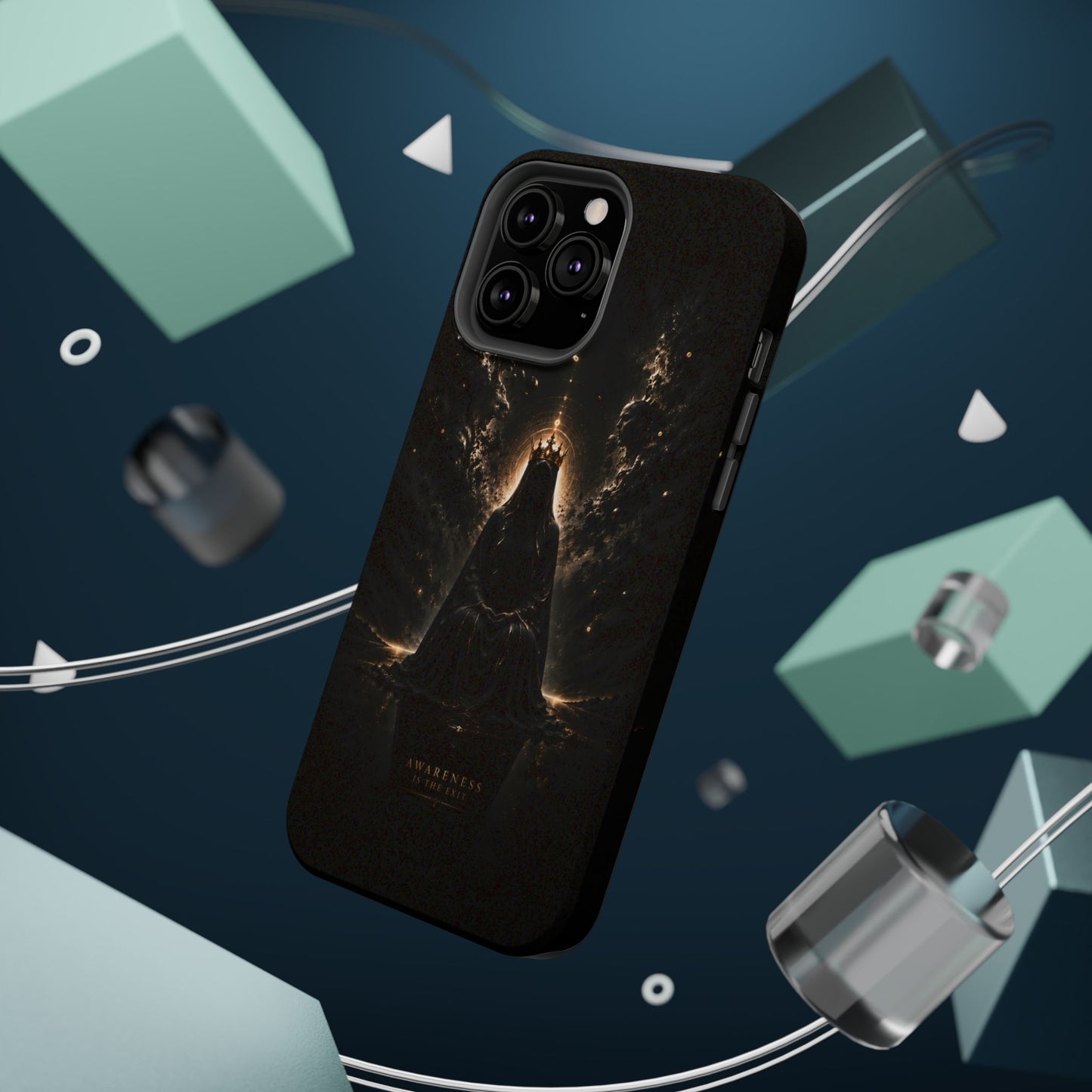Phone Case — 'Awareness Is The Exit' Dark Mystic Magnetic Impact-Resistant Case