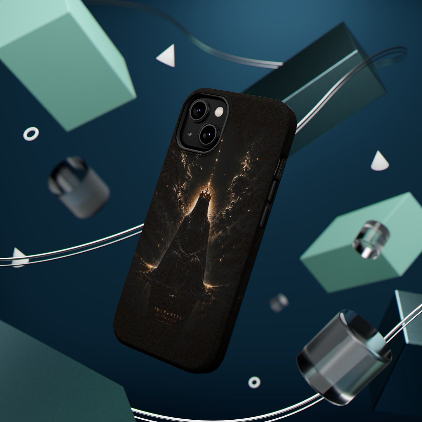 Phone Case — 'Awareness Is The Exit' Dark Mystic Magnetic Impact-Resistant Case