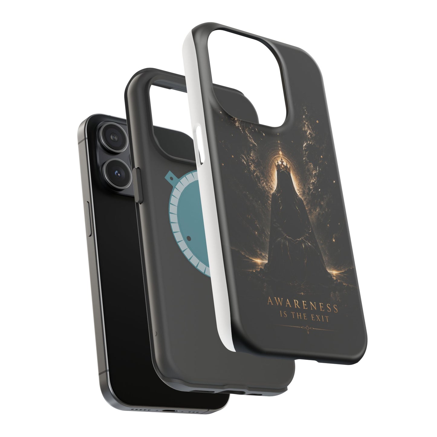 Phone Case — 'Awareness Is The Exit' Dark Mystic Magnetic Impact-Resistant Case