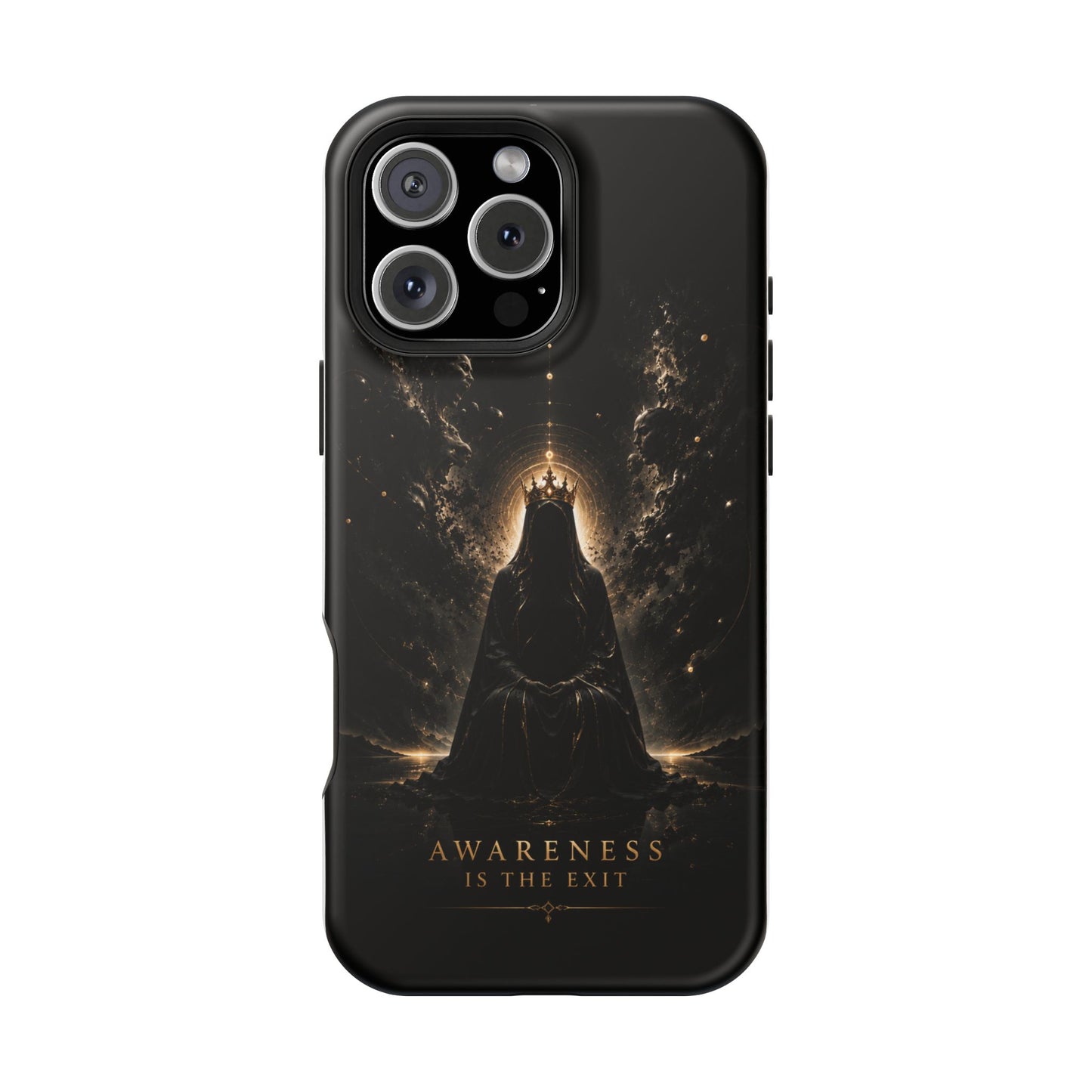 Phone Case — 'Awareness Is The Exit' Dark Mystic Magnetic Impact-Resistant Case